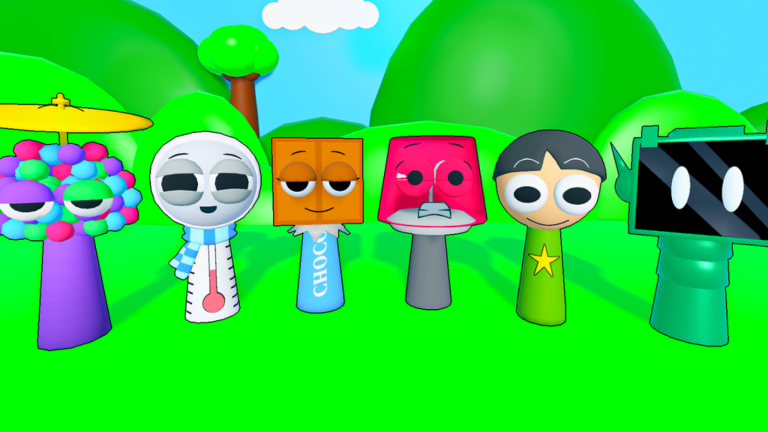 Accurate 3D Sprunki Roleplay screenshot 1