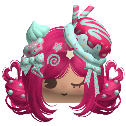 ♡ Ice Cream Girly Buns (Pinkie Pie)