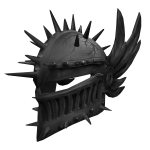 Deceased Helm: Black Tormented Knight
