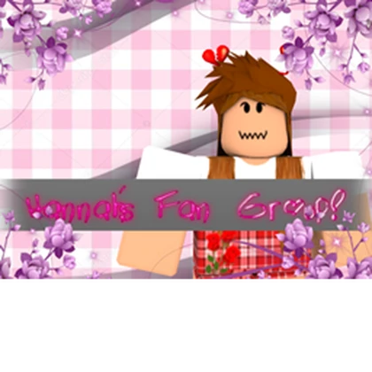 Hannah's Fan Group! Roblox group icon