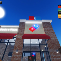 Triple pizza house