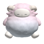 🍀Cotton Candy Sheep Plushie Backpack