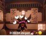 Elegant lady roblox (;