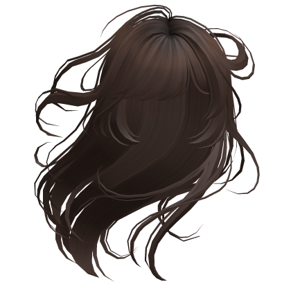 Brown Lush Windy & Wispy Anime Hair Roblox item
