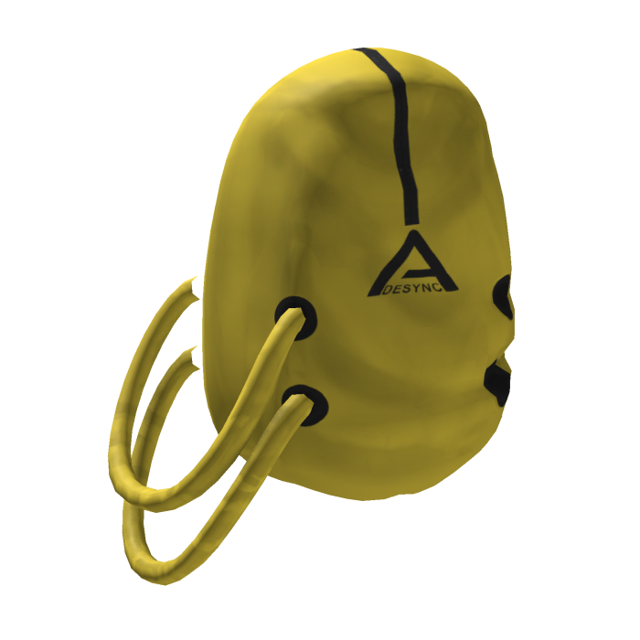 Backrooms Hazmat Cover SCBA [Yellow] (Tubes)