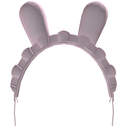 pink matching bunny ears headdress Roblox item