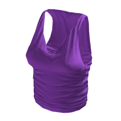 Purple Cute Y2K Aesthetic Tank