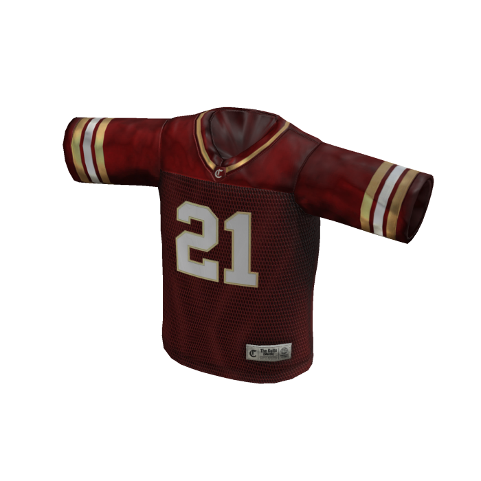 Streetwear Crib Jersey - Red/Gold
