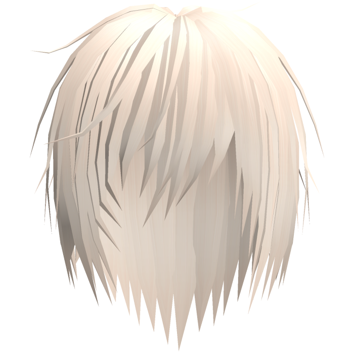 Pastel Blonde Vkei Messy Emo Punk Hair