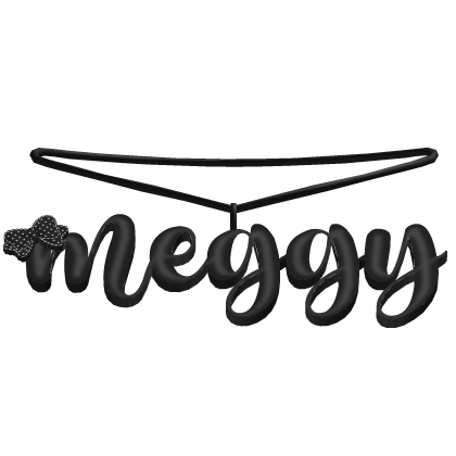 meggy necklace (black)