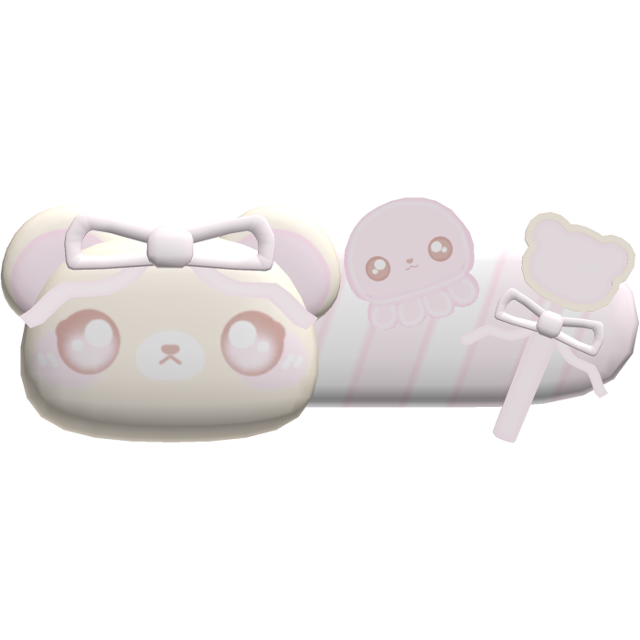 ♡ : cutecore silly bubbly bear backpack