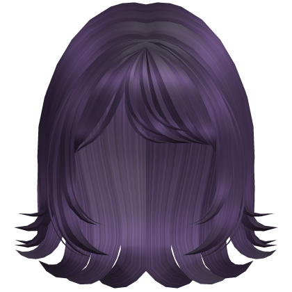 Soft Flipped Short Bob (Purple)