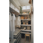 Aesthetic cozy closet