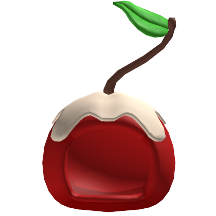 cherry matching hat (left)