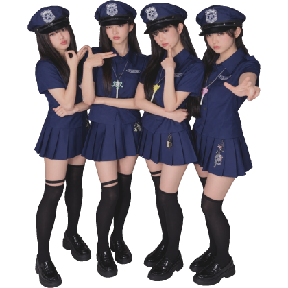 ILLIT - You're Under Arrest Kpop Cutout