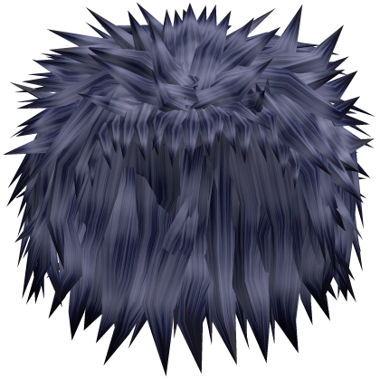 Blue Spiky Punk Messy Emo Hair Roblox item
