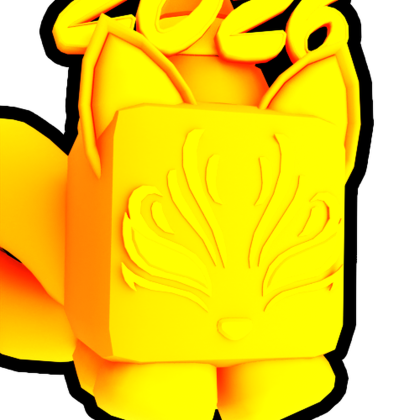 Gold Party Kitsune