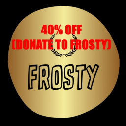 40% (donate to frosty thx)