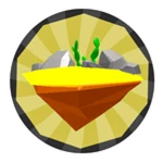🏜 Desert Island 🏜 Roblox badge thumbnail