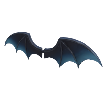 black navy blue moe vkei wings niche scene Roblox item
