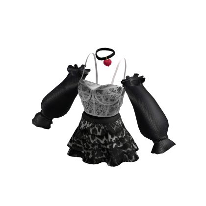 ✨Pop Star Puff Sleeve Mini Dress-Black Leopard thumbnail