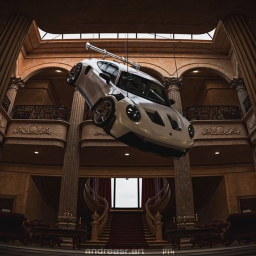 Floating Porschie