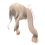 Loose Blonde Pigtails