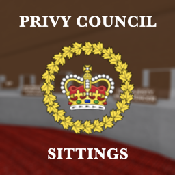 His Majesty's Privy Council Sittings