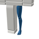 Mannequin_2 - Left Leg