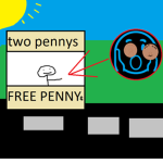2 penny giveaway