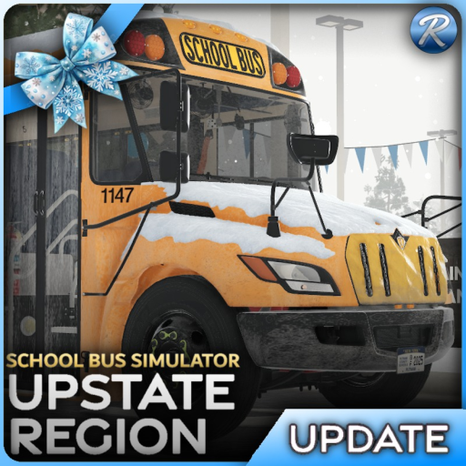 [❄️WINTER] School Buses 🚌 official Roblox game thumbnail