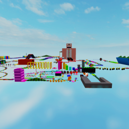 Giant Obby With No Checkpoints