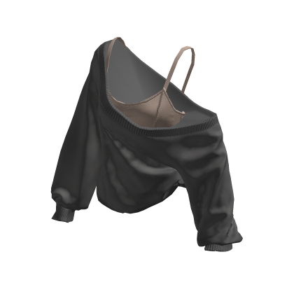Cozy Baggy Sweater Grey Beige Roblox NoFilter