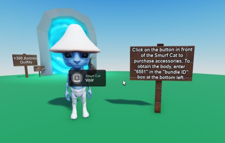 [OUTFIT] Smurf cat shailushai [COSPLAY AVATAR]