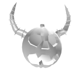 Old white pumpkin
