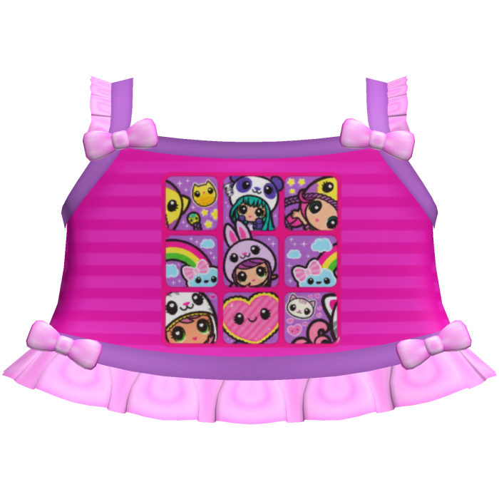 cute pink kawaii girly tweencore cutecore top