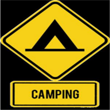 Camping Sign Roblox decal