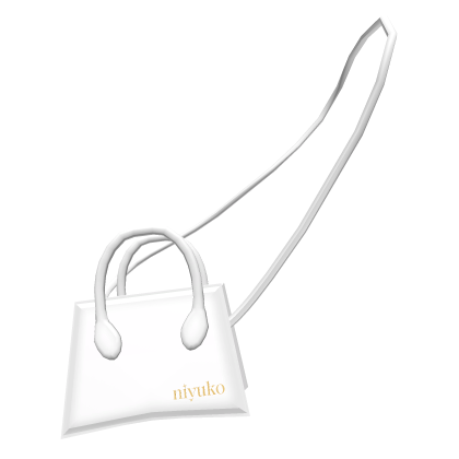 N Hand Bag In White thumbnail