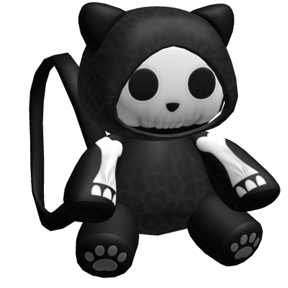 Y2K Leopard Skeleton Backpack (3.0) Roblox item