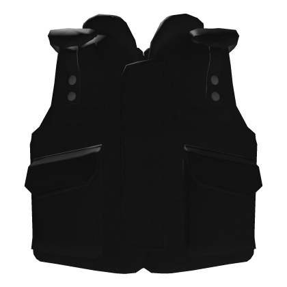 PASGT Black R6 Military Vest