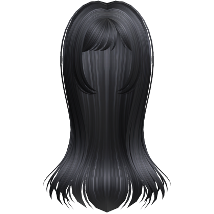 🖤 protagonist long flowy hair blue black Roblox item