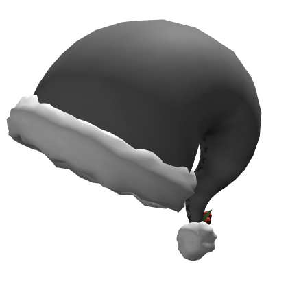 gray cozy christmas hat