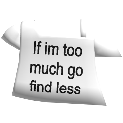 cute tumblr graphic off shoulder shirt in white Roblox item