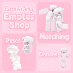 [NEW!!] Emotes Shop Cute & Matching