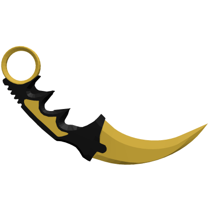 Gold Karambit