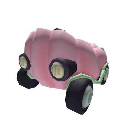 pumpkin mobile rideable pink