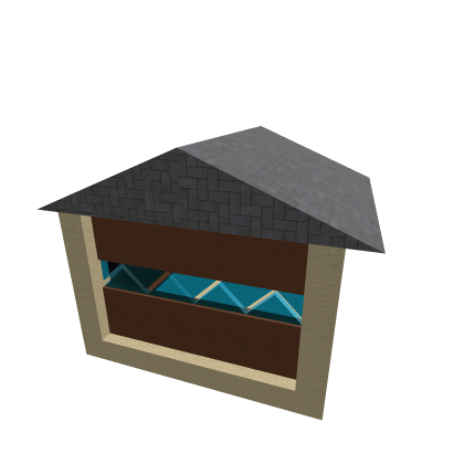 wooden house model