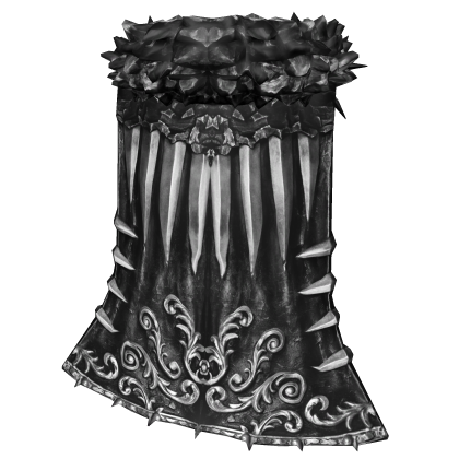 Black Silver Royal Cape Roblox item