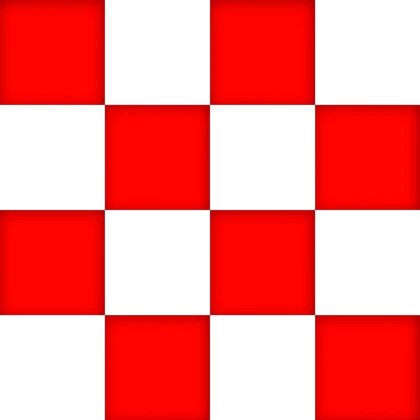 Red Checker Tile