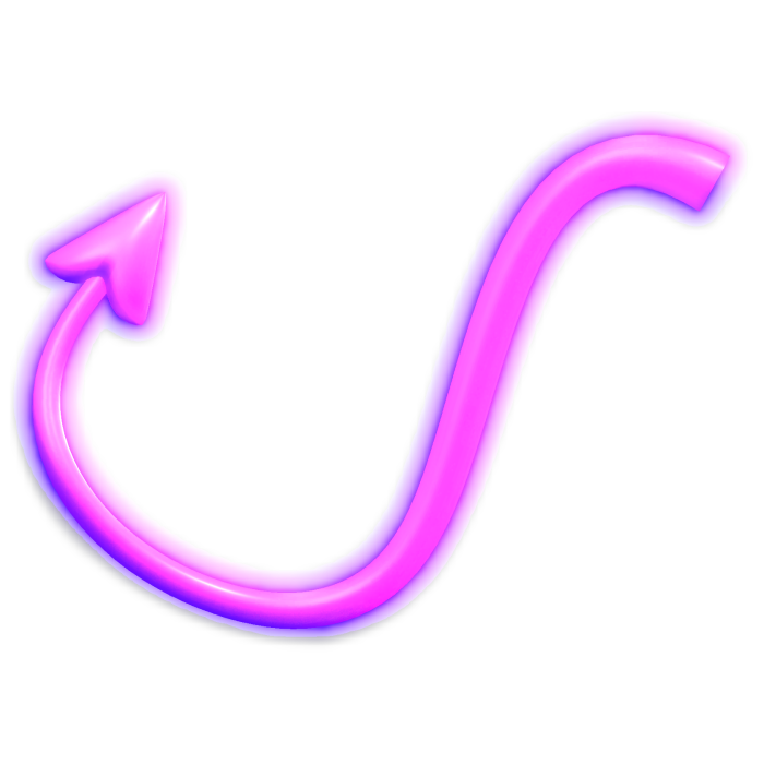 👹 [EMISSIVE] Purple Devil Tail